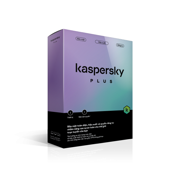 BẢN QUYỀN KASPERSKY PLUS 5PC/12T BOX NTS