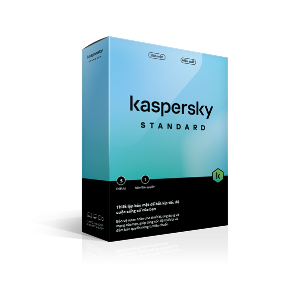 BẢN QUYỀN KASPERSKY STANDARD 1PC/12T BOX NTS