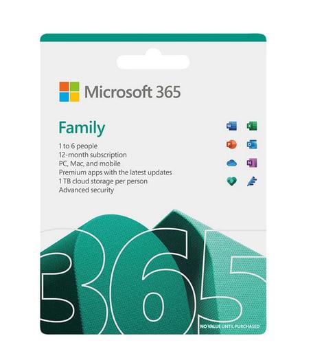 BẢN QUYỀN PHẦN MỀM OFFICE MICROSOFT 365 FAMILY 6GQ-00083 12T CHÍNH HÃNG