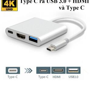 CÁP CHUYỂN TYPE-C RA USB 3.0, HDMI, TYPE-C