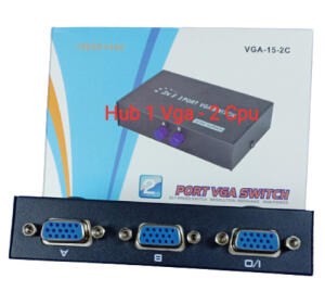 HUB 2CPU RA 1VGA (2VGA RA 1VGA)