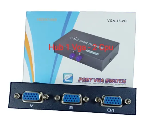 HUB 2CPU RA 1VGA (2VGA RA 1VGA)