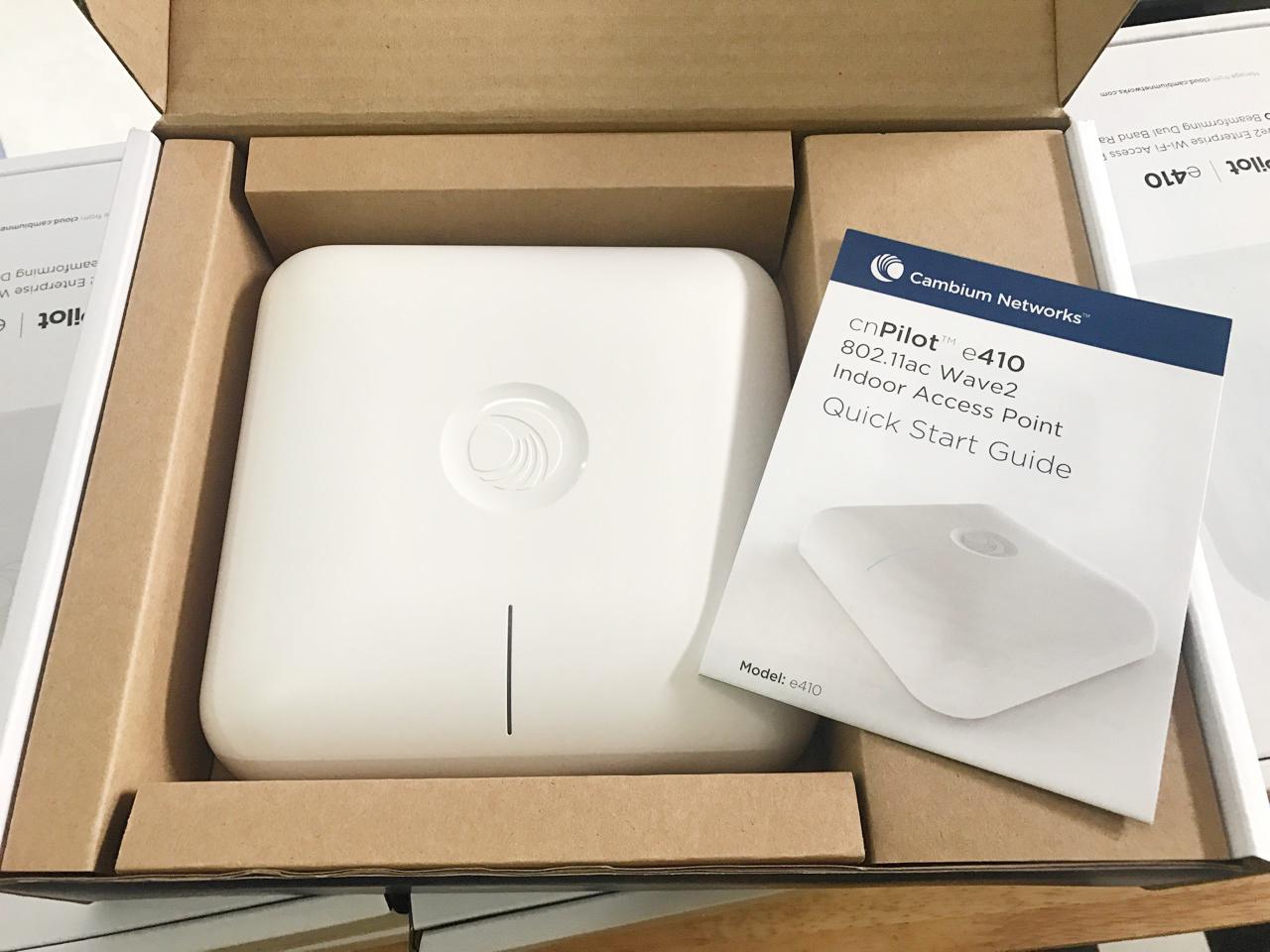 BỘ PHÁT WIFI ACCESS POINT CAMBIUM E410 CNPILOT