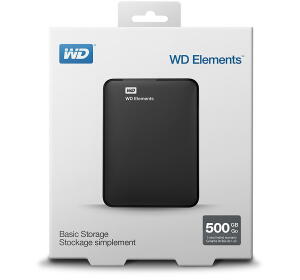 HDD BOX WD ELEMENTS 500GB 2.5” USB 3.0