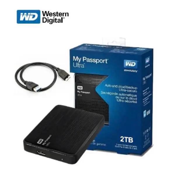 HDD BOX WD MY PASSPORT 2TB 2.5” USB 3.0