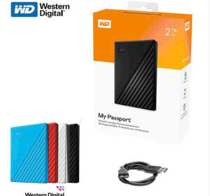 HDD BOX WD MY PASSPORT 2TB 2.5” USB 3.0 (MẪU MỚI)