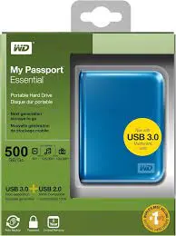 HDD BOX WD MY PASSPORT 500GB 2.5” USB 3.0