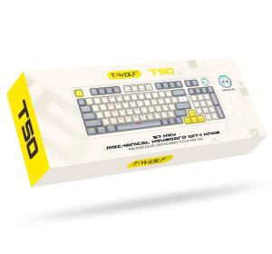 KEYBOARD T-WOLF T50 WHITE