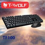 COMBO KO DÂY KEYBOARD + MOUSE T-WOLF TF-100