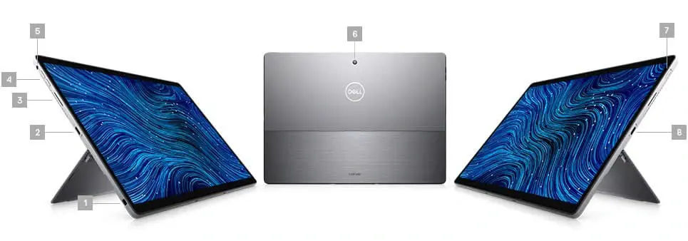 DELL LATITUDE 7320 DETACHABLE | I5 1140G7 | RAM 16G | SSD 512GB | MÀN 13INCH FHD+ 500NITS NEW + BÀN PHÍM