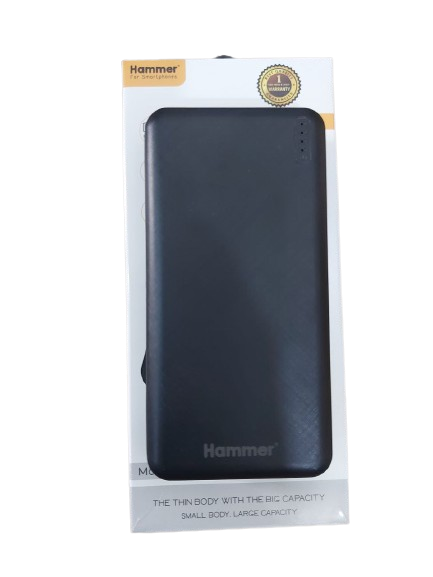 Pin dự phòng 20.000mAh HAMMER HQ7 Black