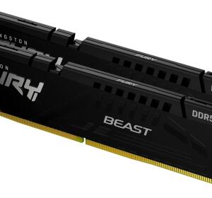 KIT DDR5 PC 32G/5600 (2x16G) KINGSTON FURY BEAST Black New Chính hãng (KF556C40BBK2-32)