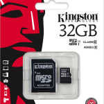 THẺ NHỚ MICROSD 32G KINGSTON BOX CLASS10 80MB/S (KÈM SD ADAPTER)