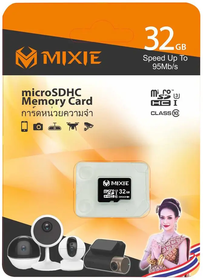 THẺ NHỚ MICROSD 32G MIXIE BOX CLASS10 U3 95MB/S CHÍNH HÃNG