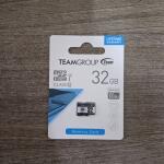 THẺ NHỚ MICROSD 32G TEAMGROUP BOX CLASS10 U1 100MB/S