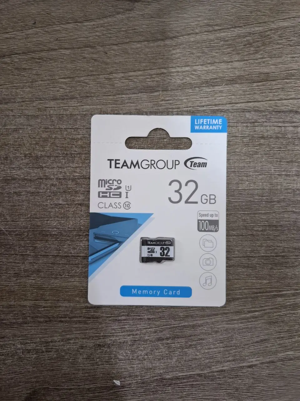 THẺ NHỚ MICROSD 32G TEAMGROUP BOX CLASS10 U1 100MB/S