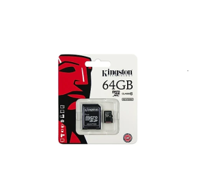 THẺ NHỚ MICROSD 64G KINGSTON BOX CLASS10 80MB/S (KÈM SD ADAPTER)