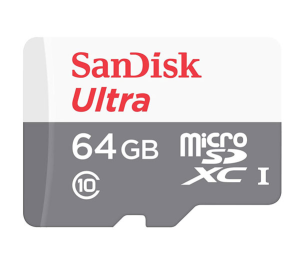 THẺ NHỚ MICROSD 64G SANDISK ULTRA SDSQUNR-064G-GN3MN BOX CLASS10 100MB/S CHÍNH HÃNG