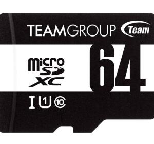 THẺ NHỚ MICROSD 64G TEAMGROUP BOX CLASS10 U1 100MB/S (KÈM SD ADAPTER)