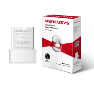 USB THU WIFI MERCUSYS MW150US NANO CHÍNH HÃNG (KO ANTEN, 150MBPS, WINDOWS)