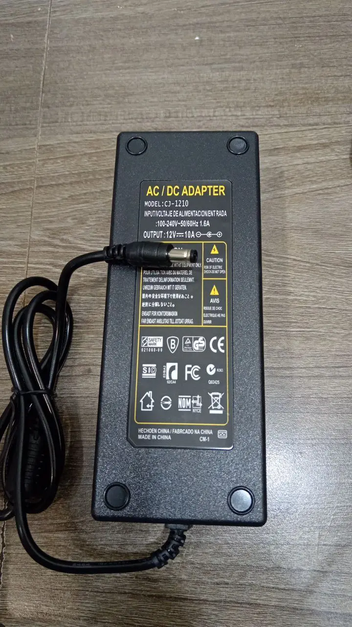 ADAPTER 12V-10A CHUÔI LỚN XỊN