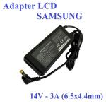 ADAPTER APOWER FOR LCD SAMSUNG 14V-3A 42W (6.5X4.4 MM, KÈM DÂY NGUỒN, BOX)